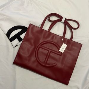 TELFAR large shipping bag